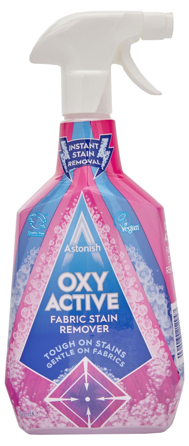 Пятновыводитель для тканей Astonish Oxy Active, 750 мл