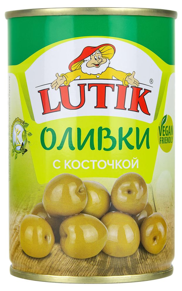 Оливки с косточкой LUTIK 280 г 99₽