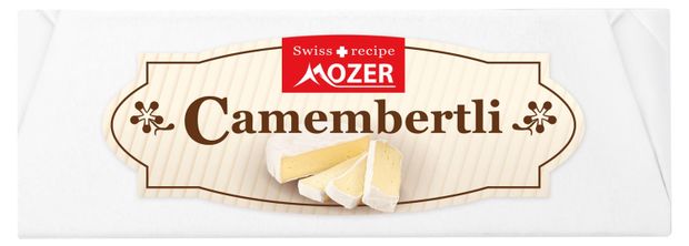 Сыр мягкий Camembertli с белой плесенью Moser 50% БЗМЖ, 100 г