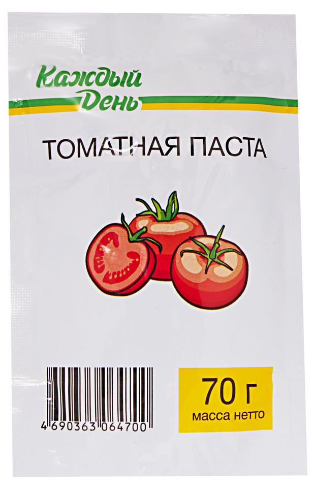 Паста томатная Каждый день, 70 г