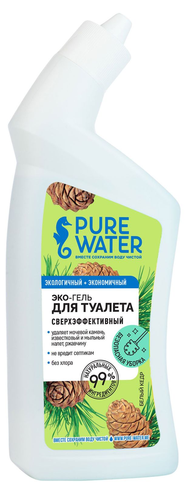 Гель для туалета Pure Water Белый кедр 500 мл 269₽