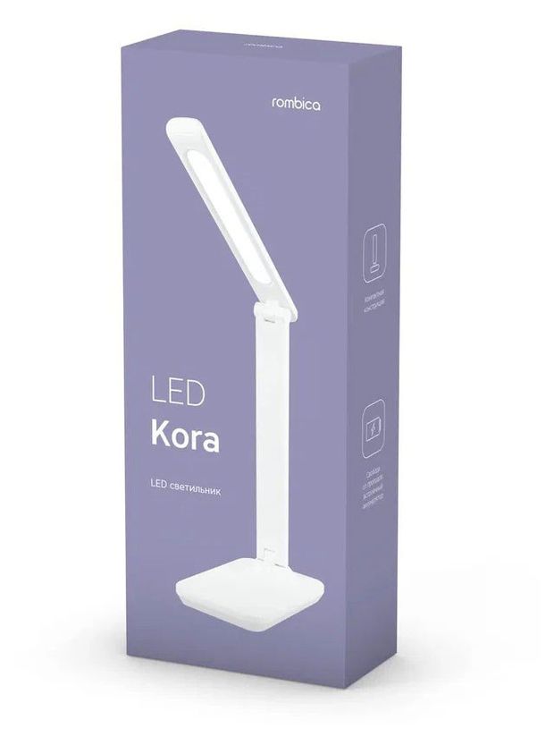 фото Светильник настольный rombica led kora dl-h023