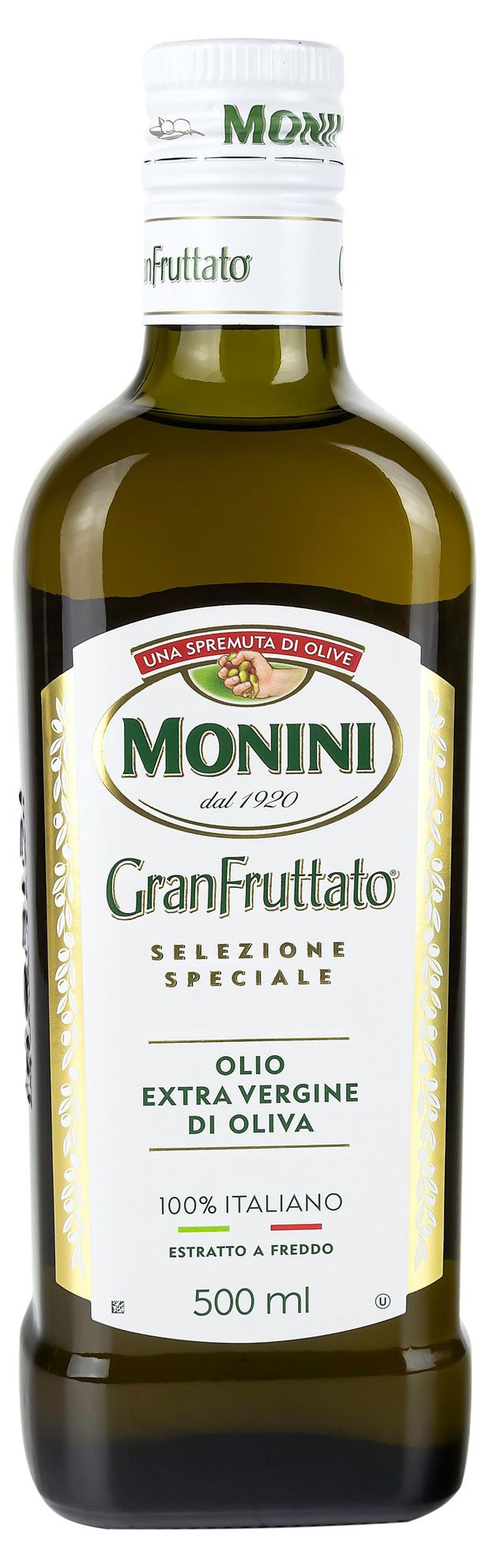 Масло оливковое Monini Extra Virgin Gran Fruttato 500 мл 1519₽