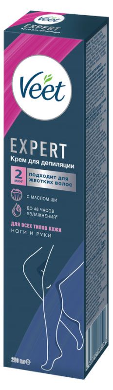 Крем для депиляции Veet Expert, 200 мл