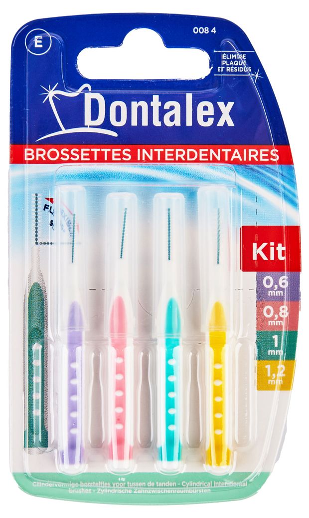 фото Ершики межзубные dontalex, 4 шт