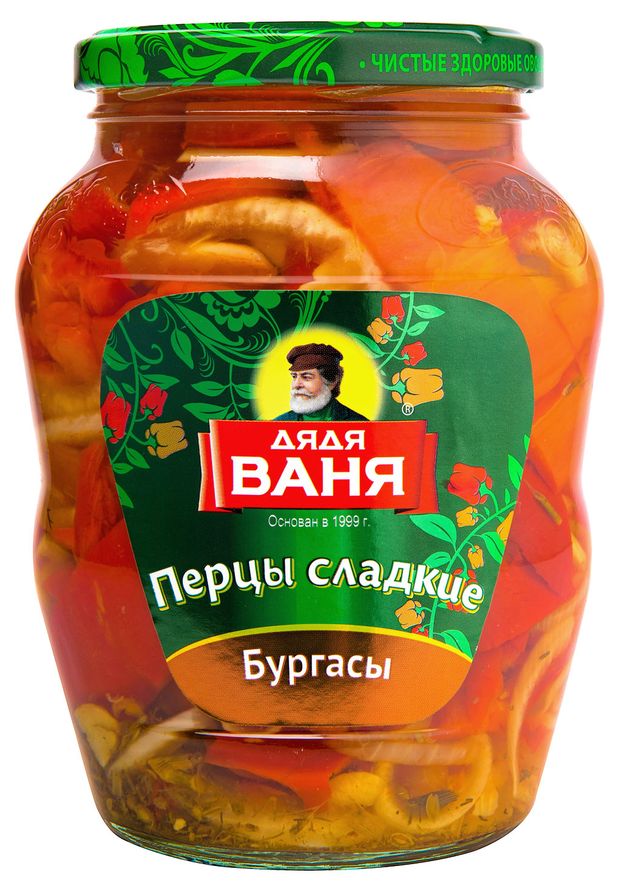 Перцы сладкие Дядя Ваня Бургасы 680 г 179₽