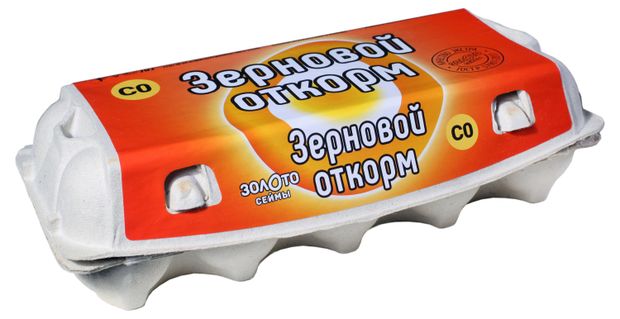 Яйца куриные Зерновой откорм С0, 10 шт