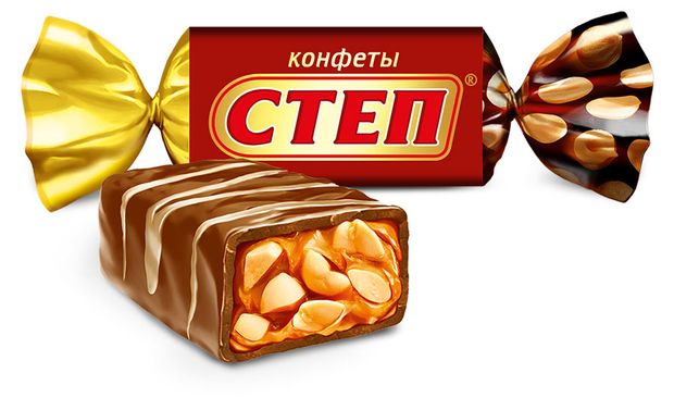 Конфеты СТЕП Золотой, вес