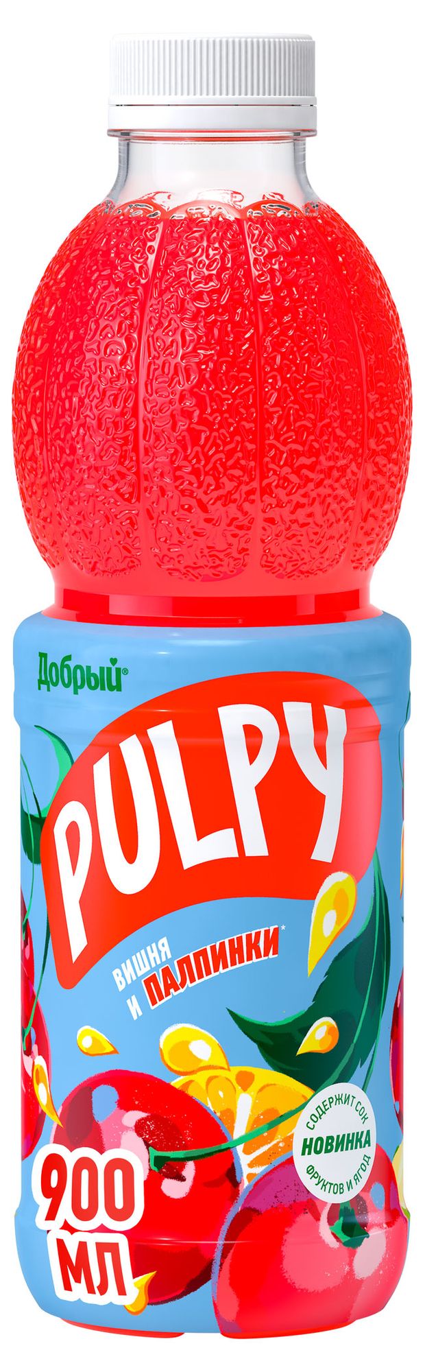 Напиток сокосодержащий Pulpy Вишня 09 л 139₽