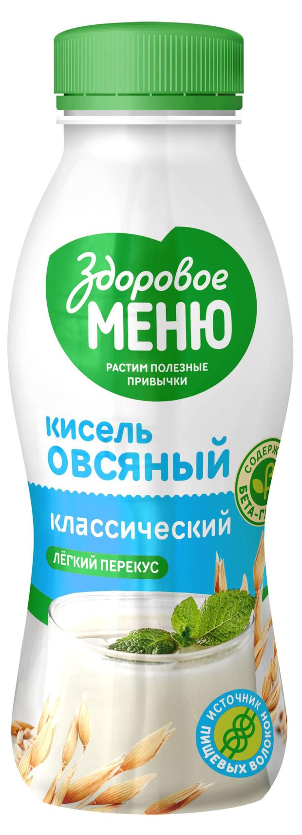 Кисель овсяный Здоровое меню классический охлажденный 250 мл 42₽