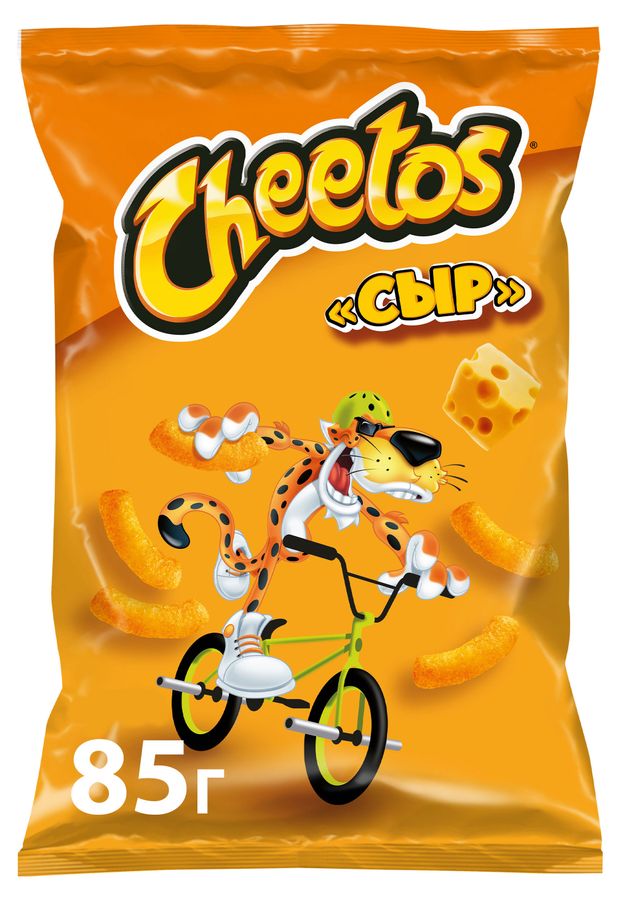 Снеки кукурузные Cheetos сыр 85 г 99₽