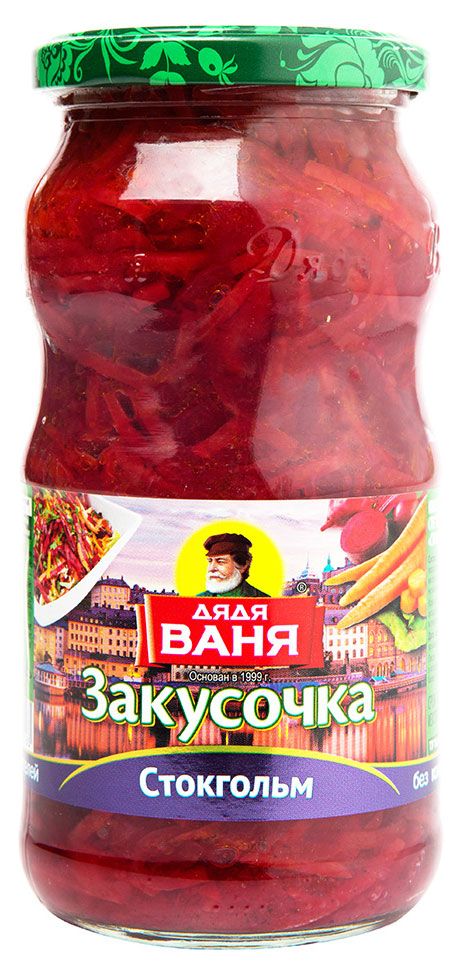 Закуска овощная Дядя Ваня Стокгольм 460 г 159₽