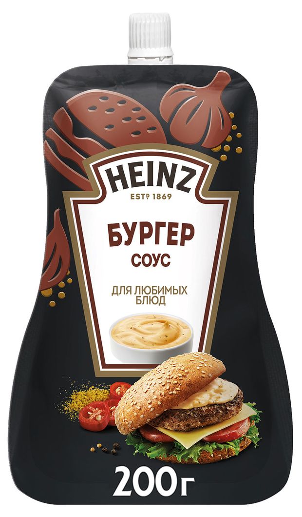 Соус Heinz Бургер 200 г 109₽