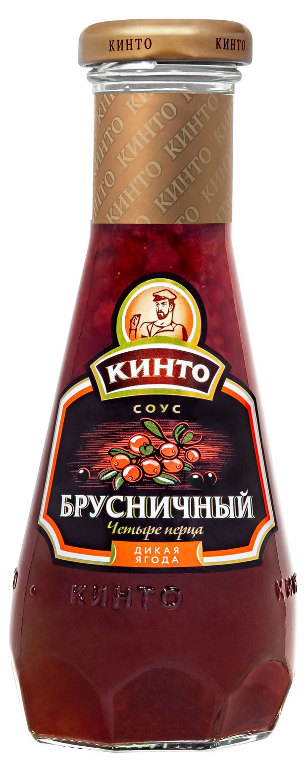 Соус брусничный Кинто четыре перца, 320 г