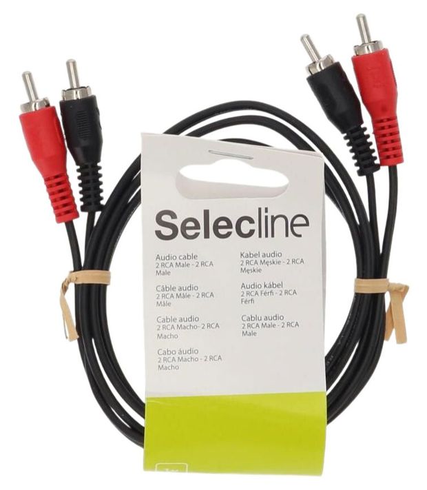 Кабель Selecline 2RCA, 1 м