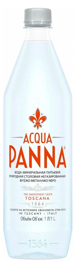 Вода минеральная Acqua Panna негазированная 1 л 249₽