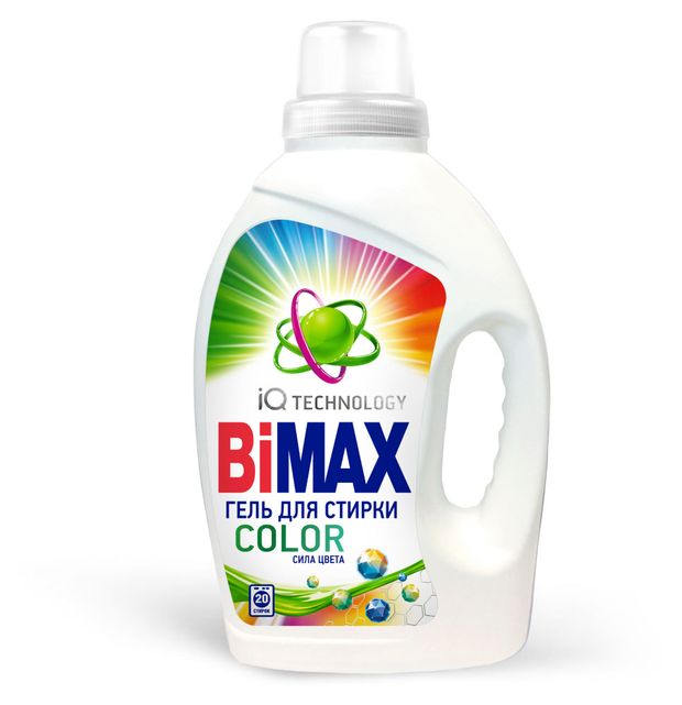 Гель для стирки BiMax Color, 1,3 л