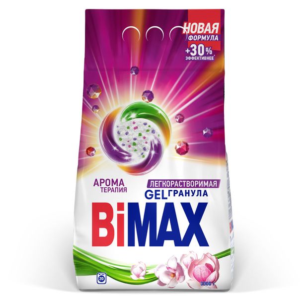 Стиральный порошок BiMax Аромотерапия, 3 кг