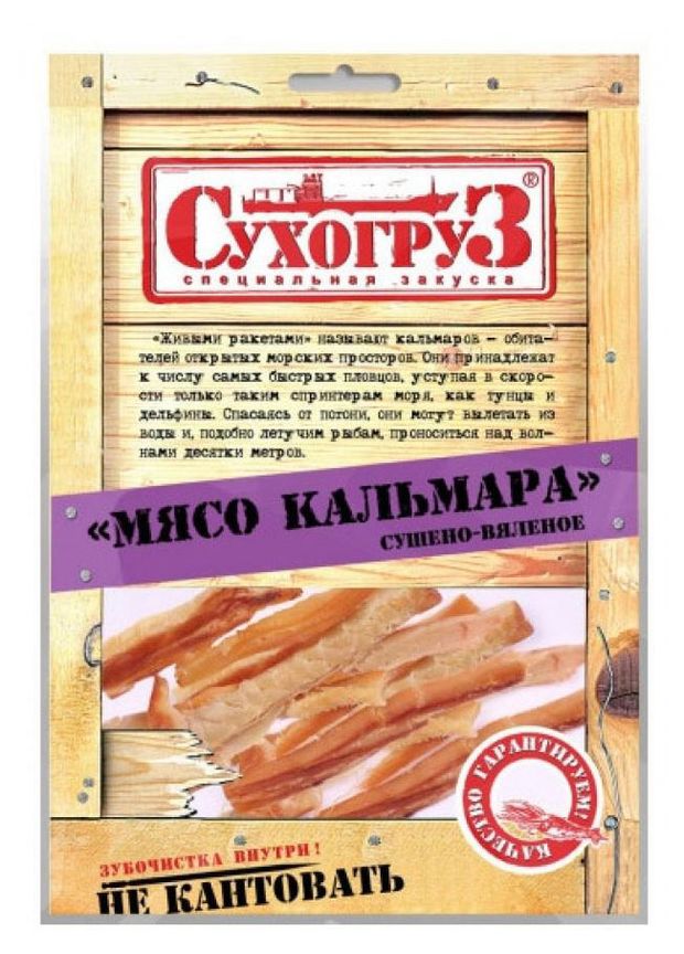 Мясо кальмара СухогруЗ, 50 г