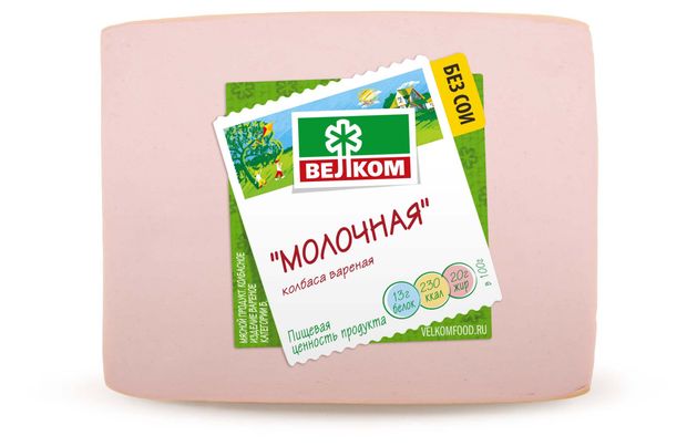 Колбаса вареная Велком Молочная, 500 г