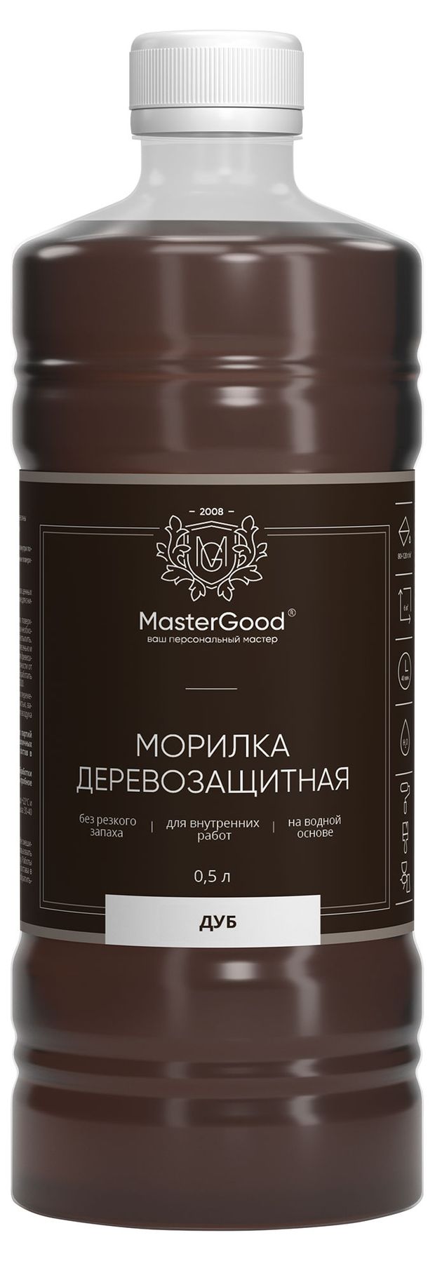 фото Морилка master good дуб, 0,5 л