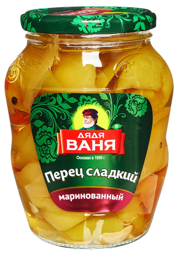 Перец сладкий Дядя Ваня маринованный, 680 г