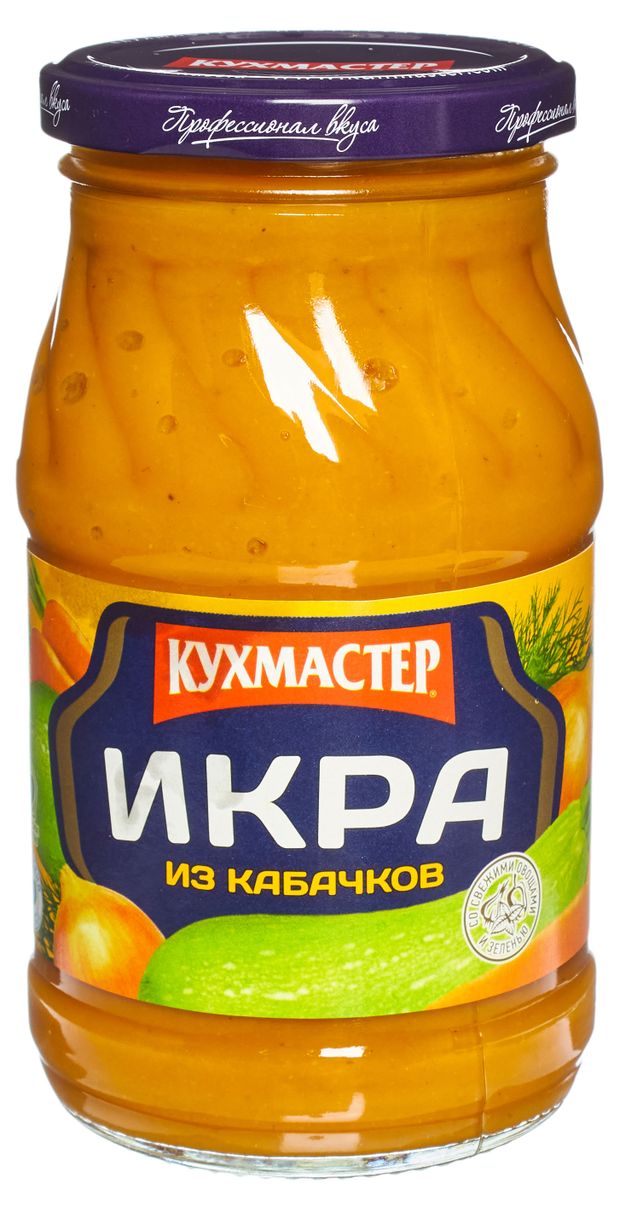 Икра кабачковая КУХМАСТЕР, 480 г