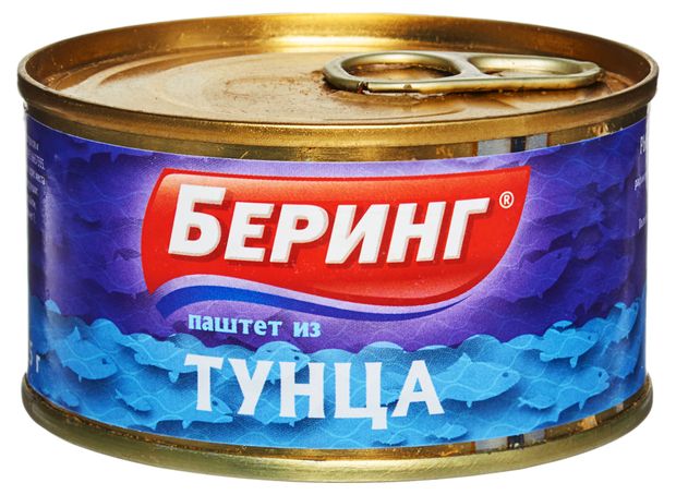 Паштет из тунца Беринг, 125 г