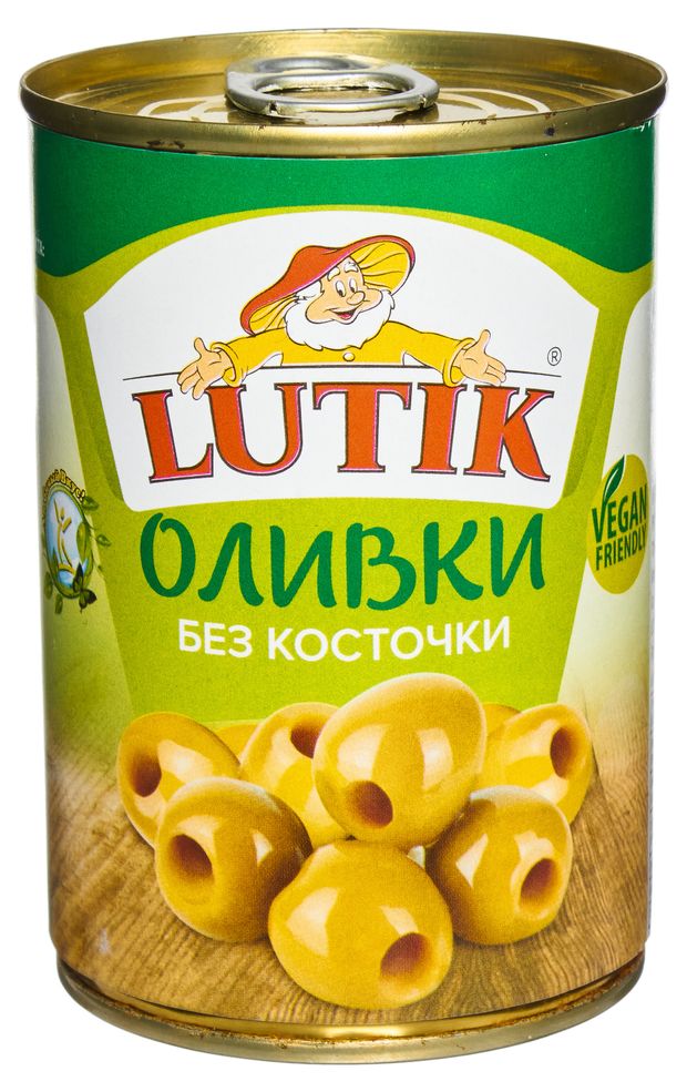 Оливки LUTIK без косточки 280 мл 99₽