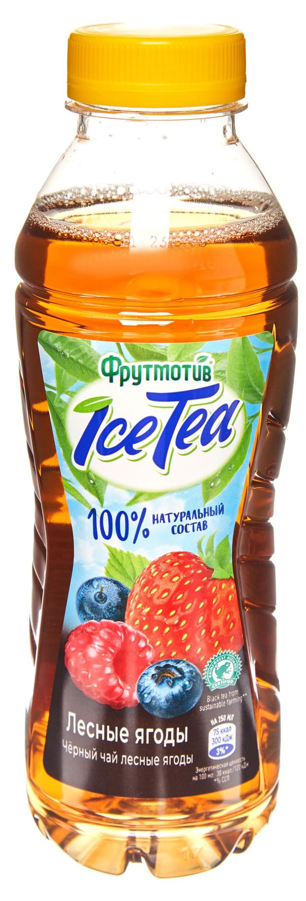 Чай черный Фрутмотив IceTea Лесные ягоды, 500 мл