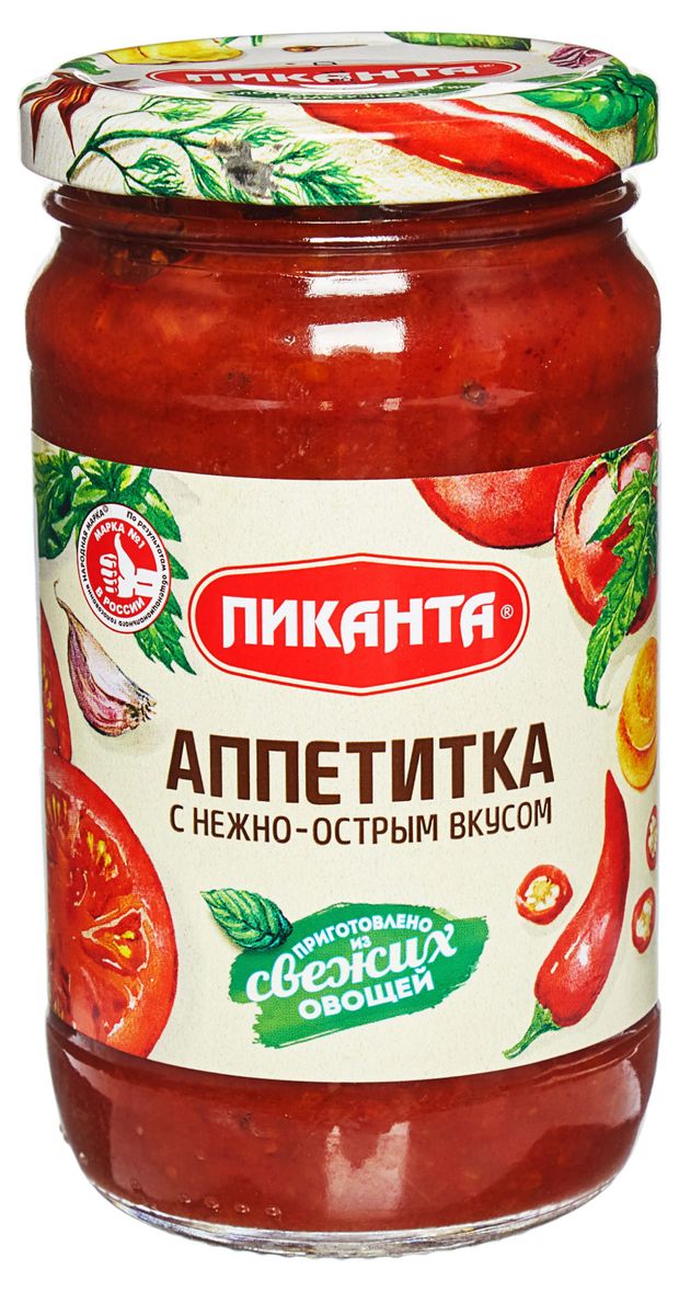 Аппетитка Пиканта с нежно-острым вкусом 360 г 134₽