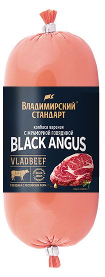 Колбаса Владимирский стандарт с мраморной говядиной вареная 430 г 149₽