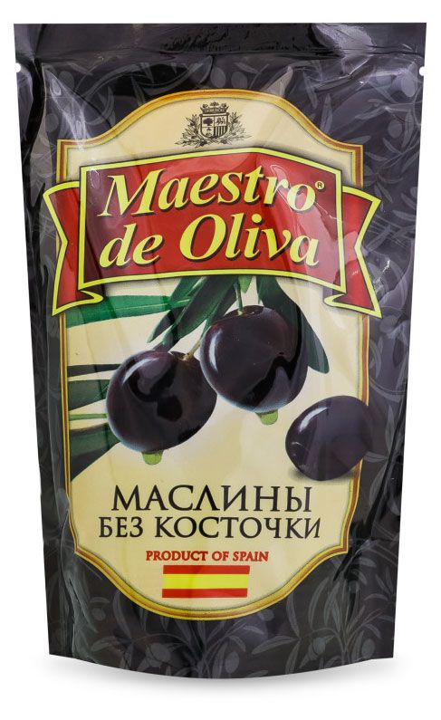 Маслины Maestro de Oliva без косточек, 170 г