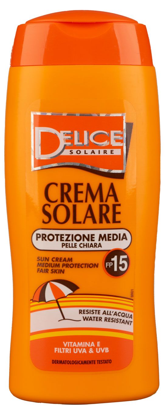 Cолнцезащитный крем Delice SPF15, 250 мл