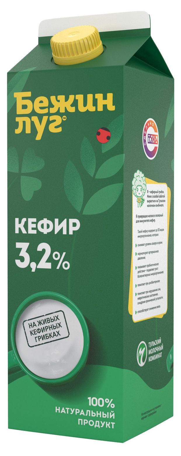 Кефир Бежин луг 32 БЗМЖ 900 г 99₽