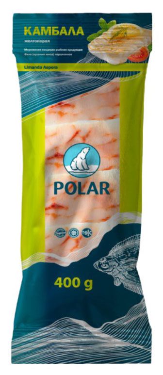 Камбала замороженная POLAR филе порционное 400 г 289₽