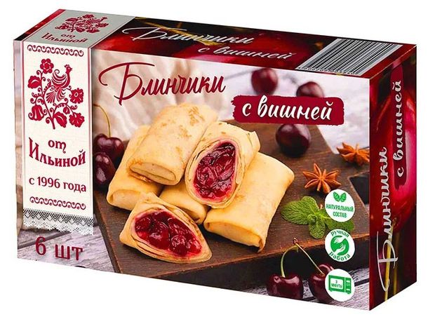 Блинчики От Ильиной с вишней, 360 г