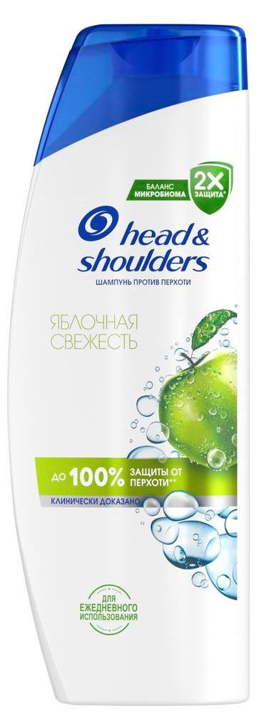 Шампунь для волос Head&Shoulders Яблочная свежесть против перхоти, 600 мл