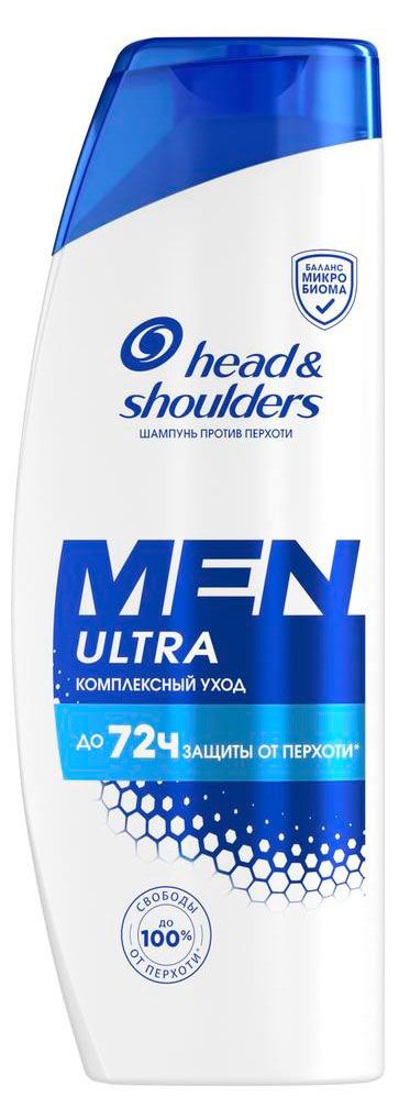 Шампунь для волос Head&Shoulders Ultra Men Комплексный уход против перхоти, 600 мл