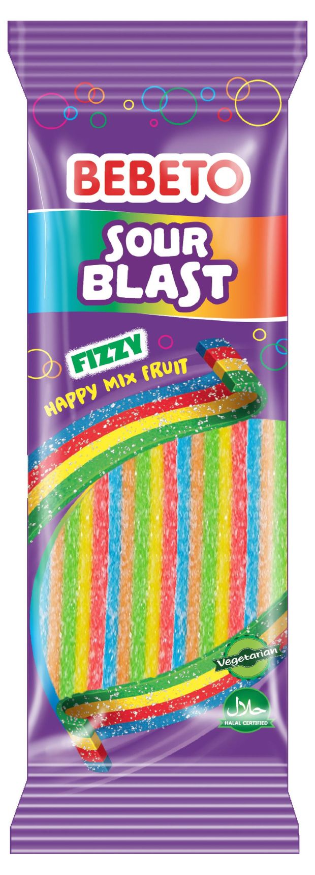 Мармелад Bebeto Sour Blast, 180 г