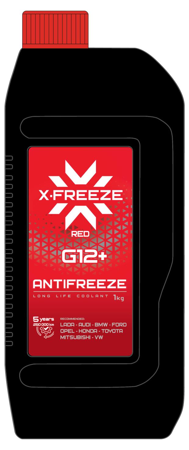 Антифриз X-FREEZE G12+, 1 кг