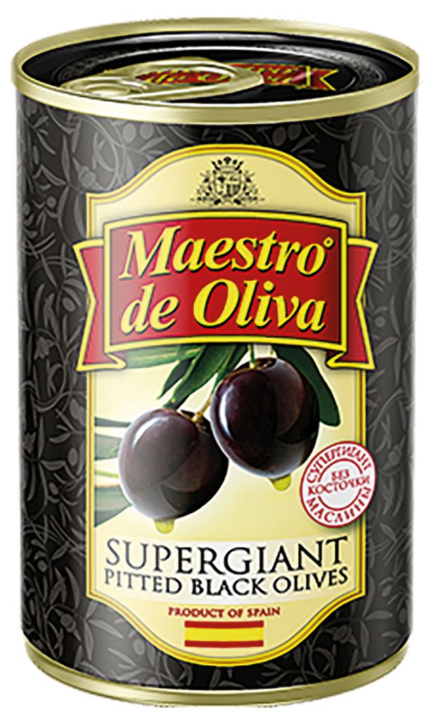 Маслины Maestro de Oliva без косточки, 425 г