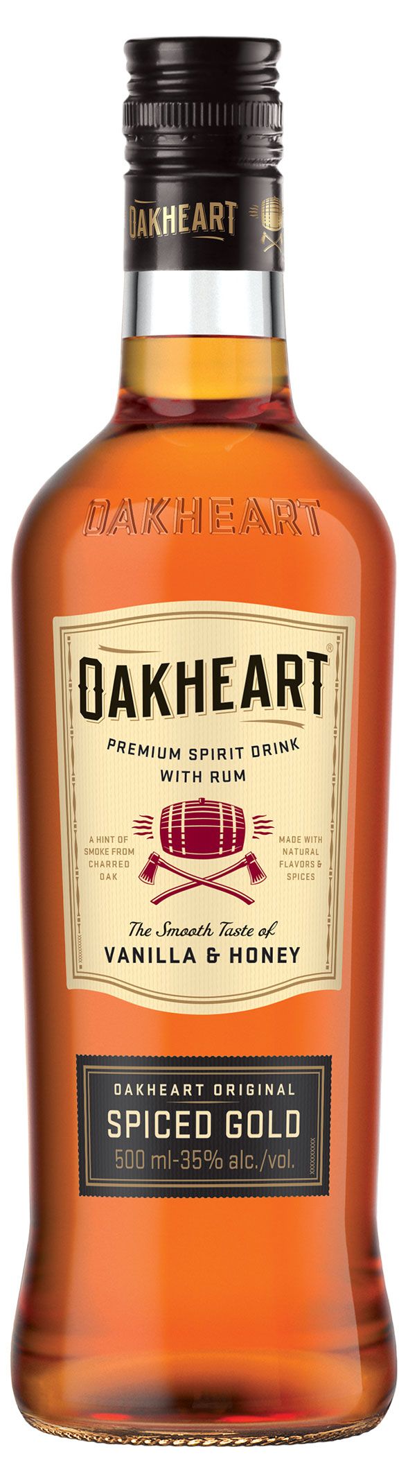 Купить Коктейль Oakheart Spiced Gold Россия, 0,5 л (175014) в  интернет-магазине АШАН в Москве и России