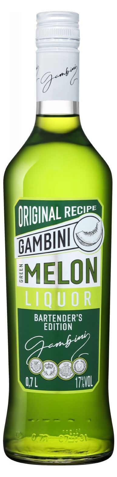 Ликер десертный Gambini Green Melon Россия 07 л 699₽