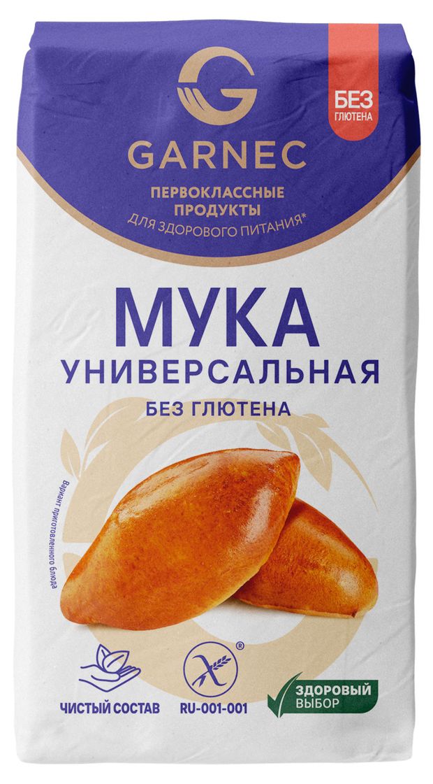 Мука универсальная Garnec без глютена 600 г 179₽