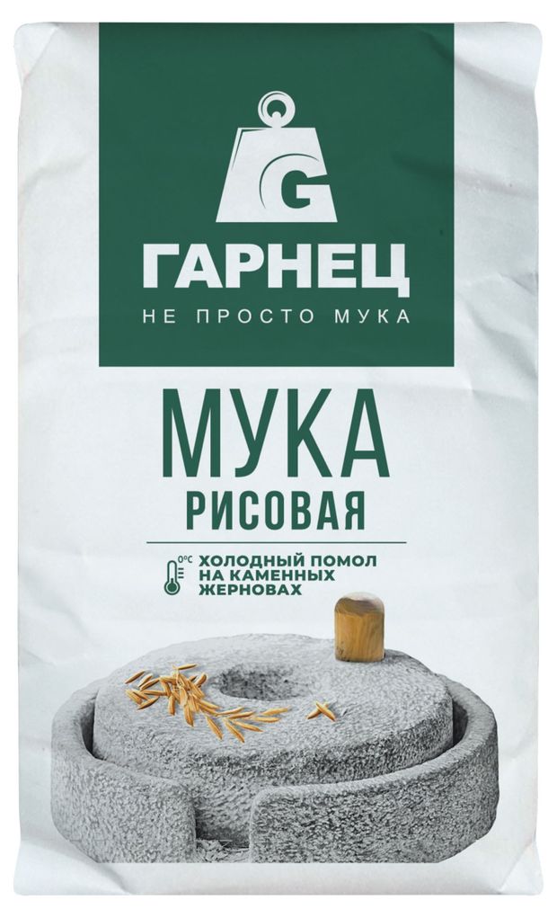 Мука рисовая ГАРНЕЦ 500 г 114₽