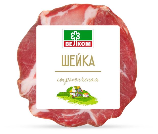 Шейка свиная сырокопченая ВЕЛКОМ, 300 г