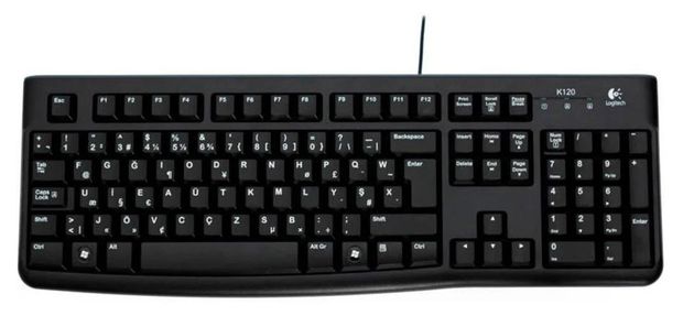 Клавиатура проводная Logitech K120