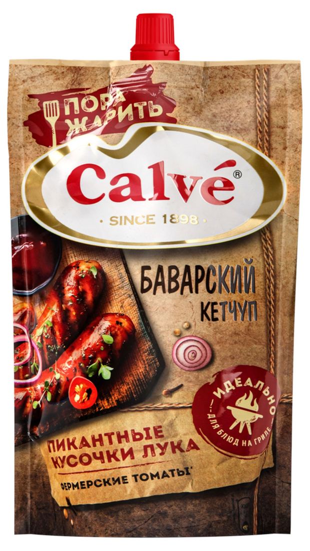 Кетчуп Calve Баварский, 350 г