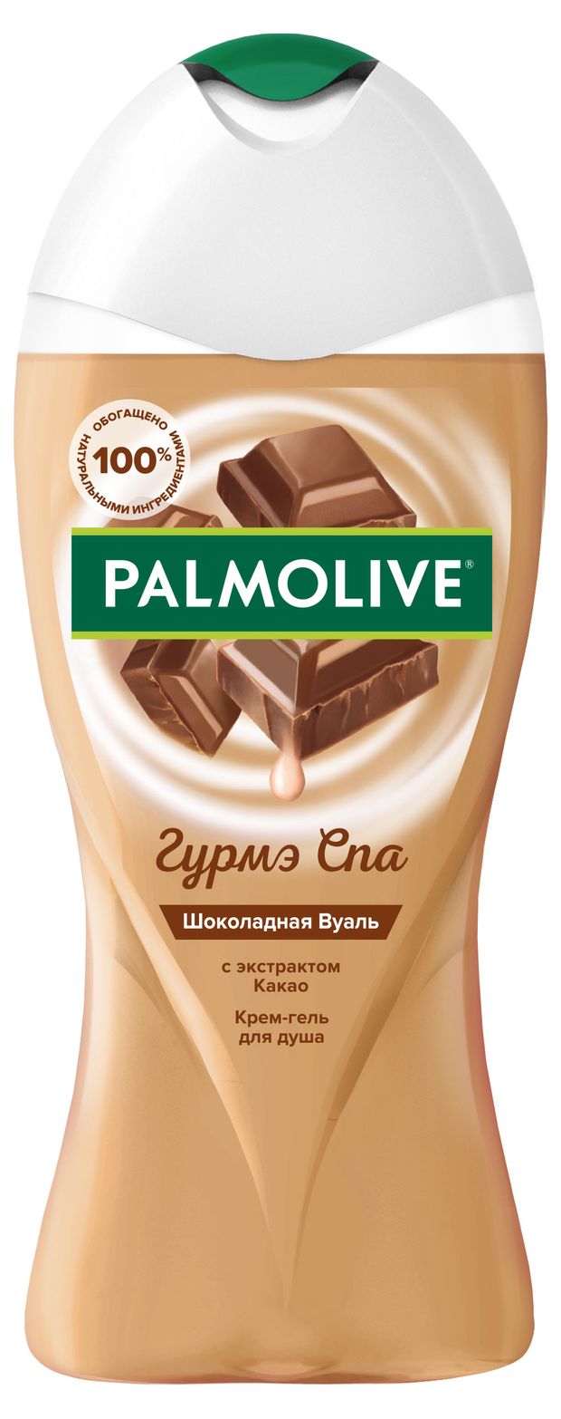 фото Крем-гель для душа женский palmolive гурмэ спа шоколадная вуаль, 250 мл